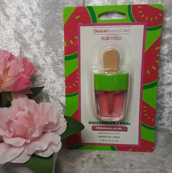 Global Beauty Care Watermelon Moisturizing Lip Oil - Picture 3 of 3